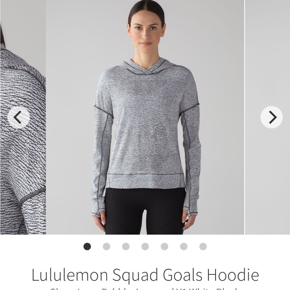 Lululemon Squad Goals Hoodie Size 6